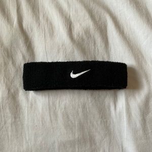 NIKE Black Kids Head Sweatband one size kids